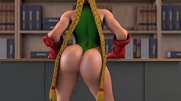 Play Cammy vs Dickgirl-Juri, Animation Futanari romantic Sex and Creampie in Pussy