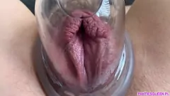 Play Extreme Close-up of Wet Teen Pussy