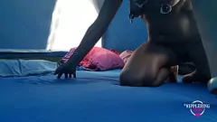 Play Pierced MILF Wife Using Vibrator on Herself at Nude Beach