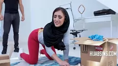 Play Disobedient Teen Stepis in Hijab Gets Rough Punishment