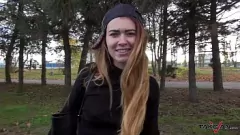 Play Hardcore Public Sex in Van with Horny Czech Babe Misha Cross