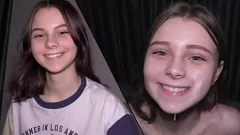 Play Petite Brunette Teen Transforms into Submissive Fucktoy