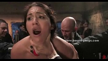 Play Slut punished in extreme gangbang sex