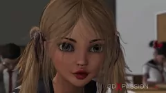 Play Shemale Fucks Shy College Girl in Extreme 3D
