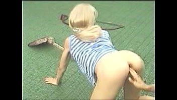 Play Adelina extreme young girl fisting