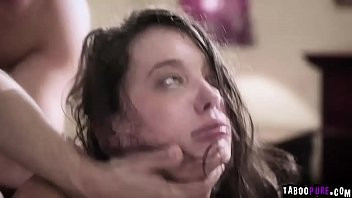 Play Teen Gia Paige is close to crying while she gets brutally double penetrated!