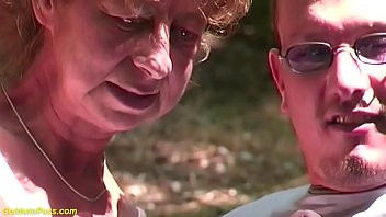 Play Porno bike tour with 71 years old mom