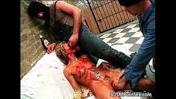 Play Horny blonde slut enjoys in extreme