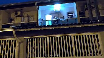 Play Newly Married is Spotted Fucking with the Lover on the Balcony of Home! (FALLED ON THE NET)