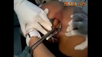 Play She goes too far with her anal dildo
