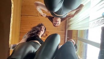 Play Three Young Mistresses Humiliate You - Group POV Femdom Spitting And Butt Drops