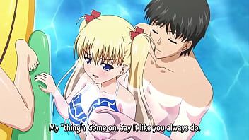 Play Skinny Anime Blonde Fucks On The Beach (Hentai Uncensored)